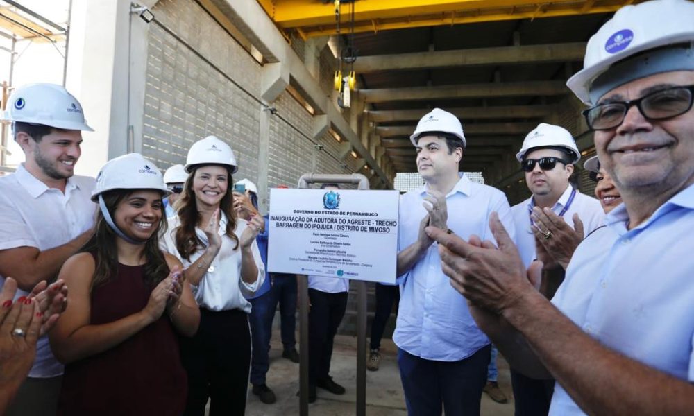 Paulo C Mara Inaugura Mais Um Trecho Da Adutora Do Agreste Em